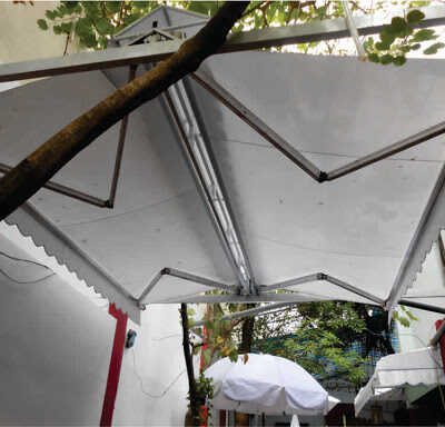 Bạt Mái Hiên Di Động