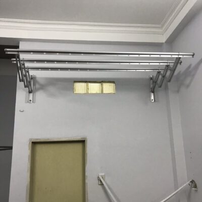 Giàn Phơi Xếp Ngang Nhôm Loại 2